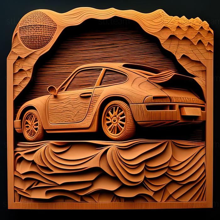3D модель Porsche 930 (STL)
